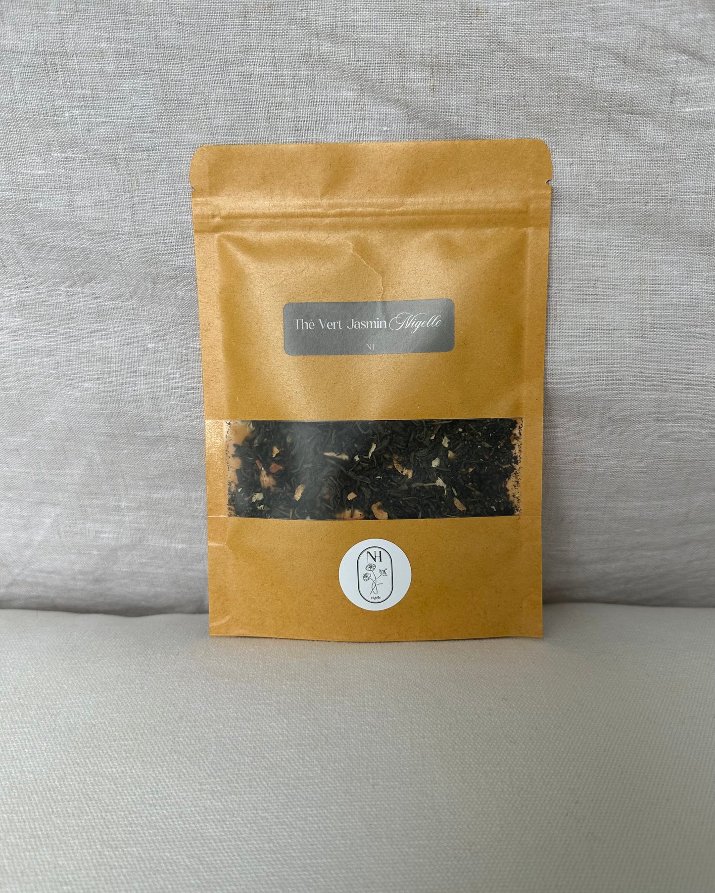 Thé vert jasmin à la nigelle | En vrac 50 g