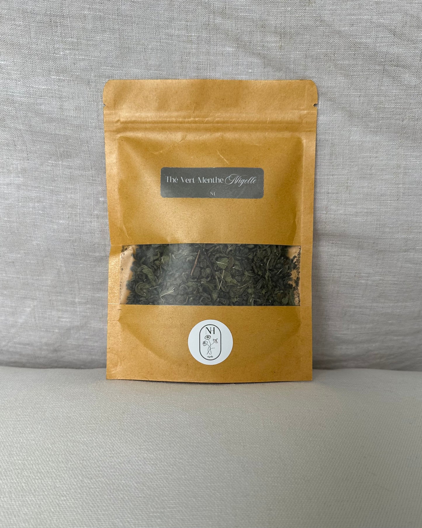 Thé vert bio menthe à la nigelle | En vrac 57 g